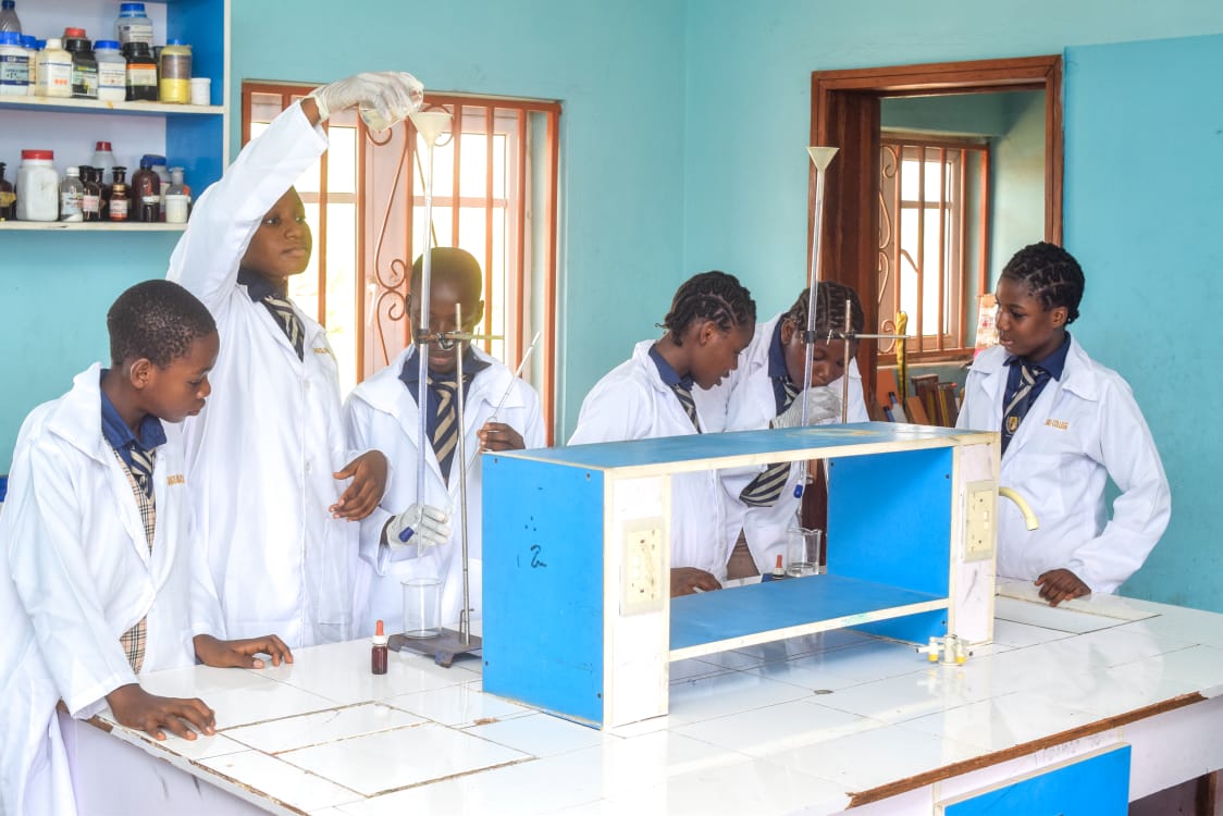 our school laboratory